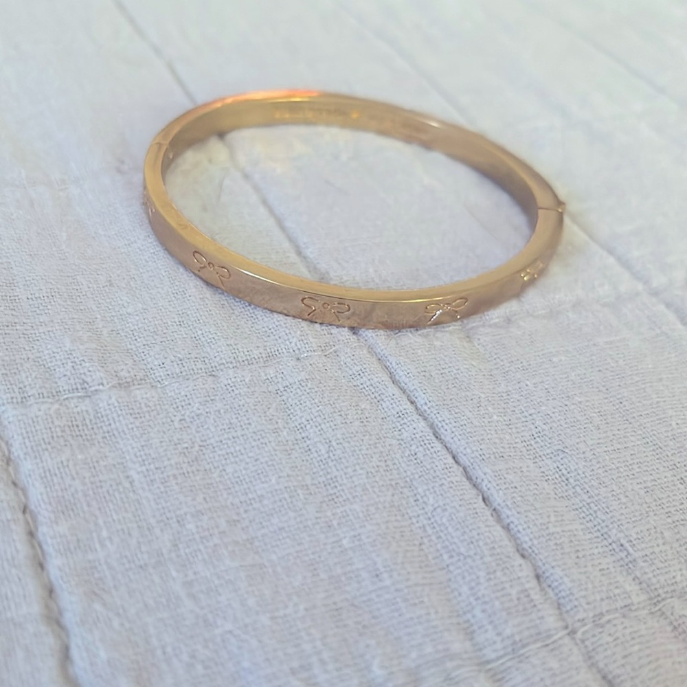 Kate spade bow bangle